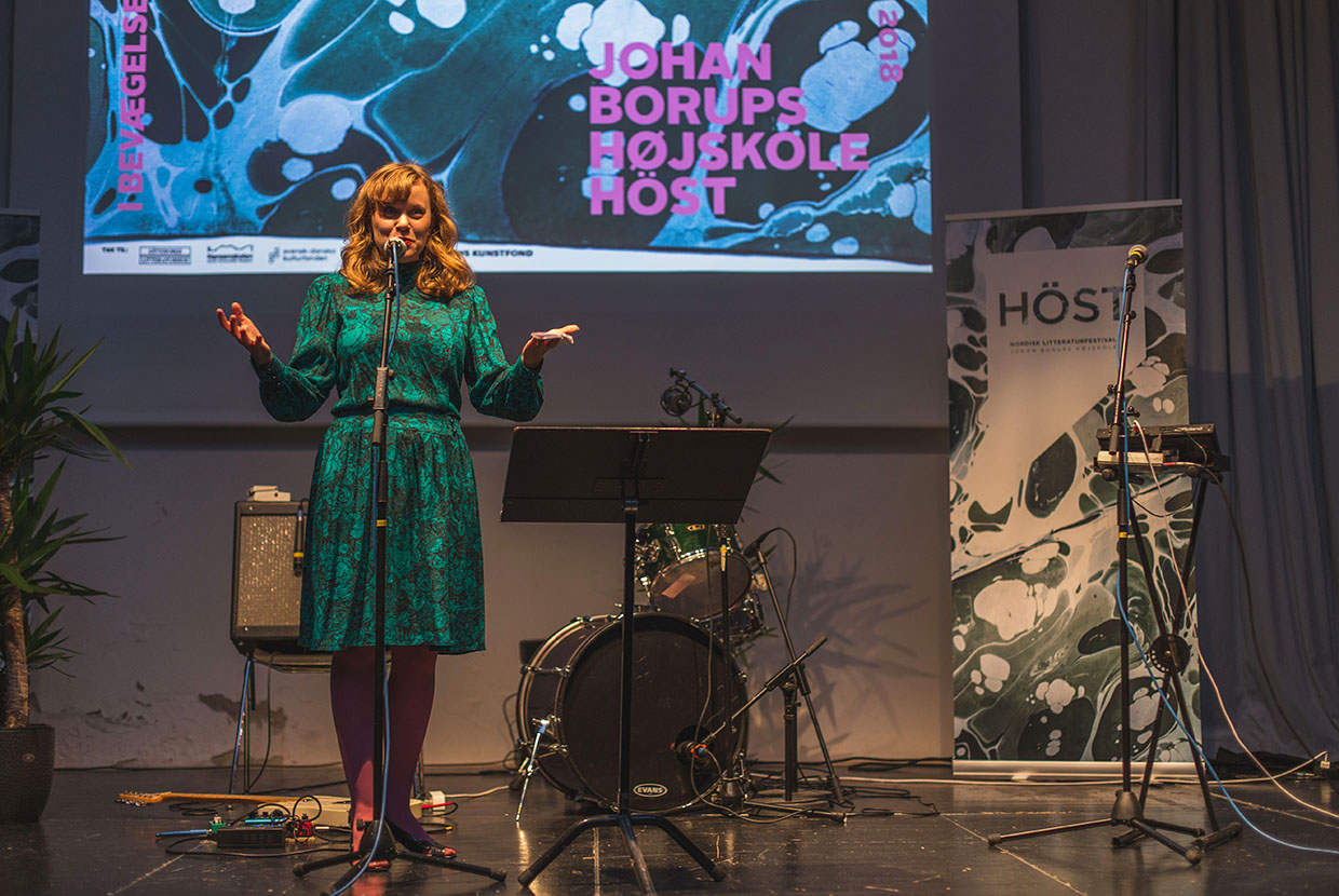 Elisabeth Skou Pedersen Johan Borups Højskole HÖST Nordisk Litteraturfestival